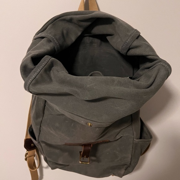 Handcrafted Roll Top Backpack - Picture 2 of 6